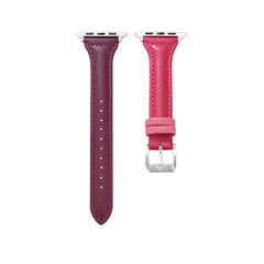 Leather Apple Watch Bands - 17 color options 38mm - 49mm -