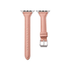 Leather Apple Watch Bands - 17 color options 38mm - 49mm -