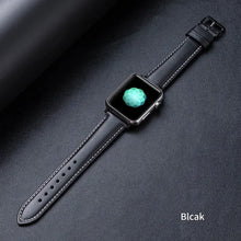Load image into Gallery viewer, Leather Apple Watch Bands - 6 color options 38mm - 49mm Axios Bands