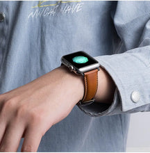 Load image into Gallery viewer, Leather Apple Watch Bands - 6 color options 38mm - 49mm Axios Bands