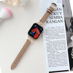 Leather Apple Watch Bands - 8 color options 38mm - 49mm -