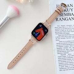 Leather Apple Watch Bands - 8 color options 38mm - 49mm -