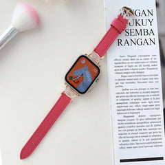 Leather Apple Watch Bands - 8 color options 38mm - 49mm -