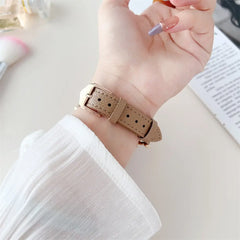Leather Apple Watch Bands - 8 color options 38mm - 49mm -
