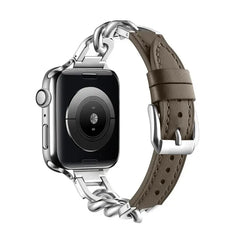 Leather Apple Watch Bands - 16 color options 38 - 49mm -
