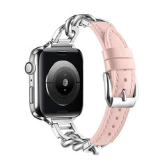 Leather Apple Watch Bands - 16 color options 38 - 49mm -