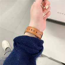 Load image into Gallery viewer, Leather Apple Watch Bands - 49 Color Options 38mm - 49mm Axios Bands