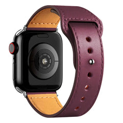 Leather Apple Watch Bands - 49 Color Options 38mm - 49mm -