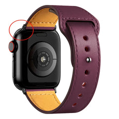 Leather Apple Watch Bands - 49 Color Options 38mm - 49mm -