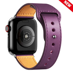 Leather Apple Watch Bands - 49 Color Options 38mm - 49mm -