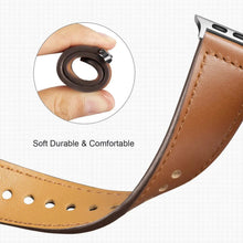 Load image into Gallery viewer, Leather Apple Watch Bands - 49 Color Options 38mm - 49mm Axios Bands
