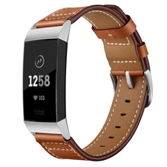 Leather Fitbit Band For Charge 3 & 4 - 4 color options -