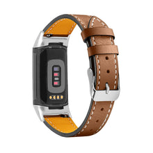 Load image into Gallery viewer, Leather Fitbit Band For Charge 5 - 15 color options Axios Bands