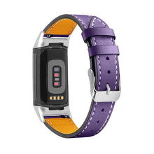 Load image into Gallery viewer, Leather Fitbit Band For Charge 5 - 15 color options Axios Bands
