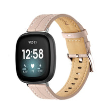 Load image into Gallery viewer, Leather Fitbit Band For Versa 3 / 4 - Sense 1 / 2 (10 color options) Axios Bands