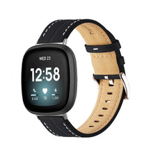 Load image into Gallery viewer, Leather Fitbit Band For Versa, Versa 2, Versa Lite - 10 color options Axios Bands
