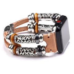 Leather & Metal Apple Watch Bands - 6 color options 38mm - 49mm -