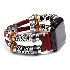 Leather & Metal Apple Watch Bands - 6 color options 38mm - 49mm -