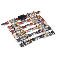 Leather & Metal Apple Watch Bands - 6 color options 38mm - 49mm -