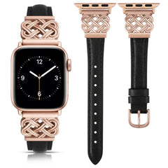 Leather & Metal Apple Watch Bands - 38 - 45mm -