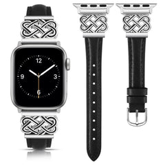 Leather & Metal Apple Watch Bands - 38 - 45mm -