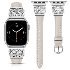 Leather & Metal Apple Watch Bands - 38 - 45mm -
