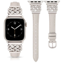 Load image into Gallery viewer, Leather & Metal Apple Watch Bands - 38 - 45mm Axios Bands