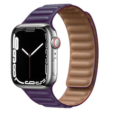 Load image into Gallery viewer, Magnetic Leather Apple Watch Bands - 50 color options 38mm - 49mm Axios Bands