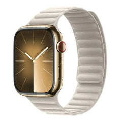 Magnetic Leather Apple Watch Bands - 13 color options 38mm - 49mm -