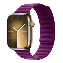 Load image into Gallery viewer, Magnetic Leather Apple Watch Bands - 50 color options 38mm - 49mm Axios Bands