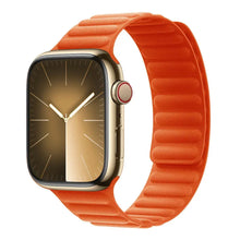 Load image into Gallery viewer, Magnetic Leather Apple Watch Bands - 50 color options 38mm - 49mm Axios Bands