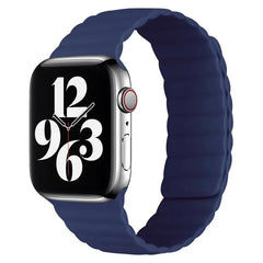 Magnetic Silicone Apple Watch Bands - 11 color options 38mm - 49mm -