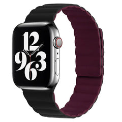 Magnetic Silicone Apple Watch Bands - 11 color options 38mm - 49mm -