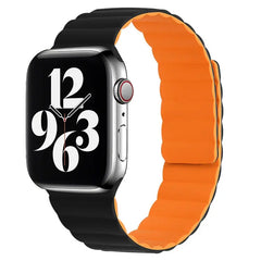 Magnetic Silicone Apple Watch Bands - 11 color options 38mm - 49mm -