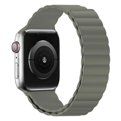 Magnetic Silicone Apple Watch Bands - 19 color options 38mm - 49mm -