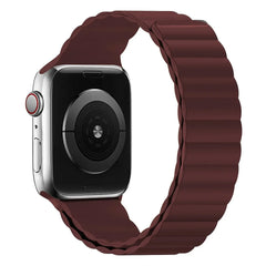 Magnetic Silicone Apple Watch Bands - 19 color options 38mm - 49mm -
