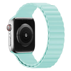 Magnetic Silicone Apple Watch Bands - 19 color options 38mm - 49mm -