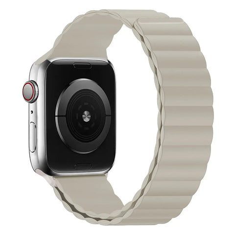 Magnetic Silicone Apple Watch Bands - 19 color options 38mm - 49mm -
