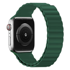 Magnetic Silicone Apple Watch Bands - 19 color options 38mm - 49mm -