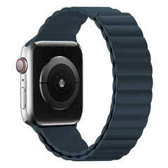 Magnetic Silicone Apple Watch Bands - 19 color options 38mm - 49mm -