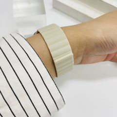 Magnetic Silicone Apple Watch Bands - 19 color options 38mm - 49mm -