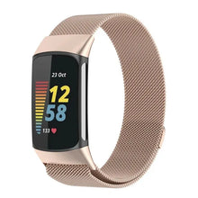 Load image into Gallery viewer, Magnetic Stainless Steel Bands For Fitbit Charge 5 & 6 - 9 Color Options Axios Bands