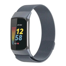 Load image into Gallery viewer, Magnetic Stainless Steel Bands For Fitbit Charge 5 & 6 - 9 Color Options Axios Bands