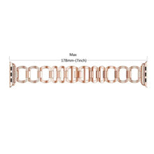 Load image into Gallery viewer, Metal Diamond Stainless Steel Loop Apple Watch Band - 4 Color Options 38mm - 49mm Axios Bands