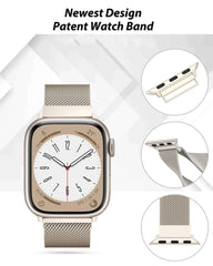 Stainless Steel Metal Strap For Apple Watch Bands - 7 color options 38mm - 49mm -
