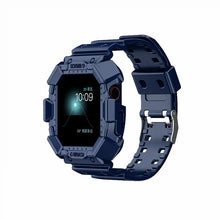 Load image into Gallery viewer, Military-Style Rugged Men Strap + Bumper Case for Apple Watch Band - 9 Colors Axios Bands