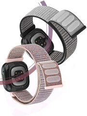 Nylon Fitbit Band For Versa 3 / 4 - Sense 1 / 2 (20 color options) -