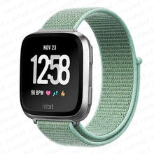 Load image into Gallery viewer, Nylon Fitbit Band For Versa 3 / 4 - Sense 1 / 2 (20 color options) Axios Bands