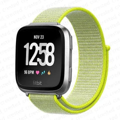 Nylon Fitbit Band For Versa 3 / 4 - Sense 1 / 2 (20 color options) -