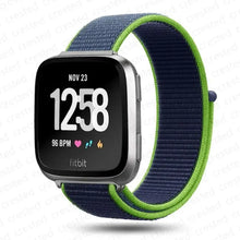 Load image into Gallery viewer, Nylon Fitbit Band For Versa 3 / 4 - Sense 1 / 2 (20 color options) Axios Bands